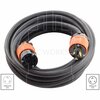 Ac Works 75ft SOOW 12/3 NEMA L6-20 20A 250V Rubber Extension Cord L620PR-075